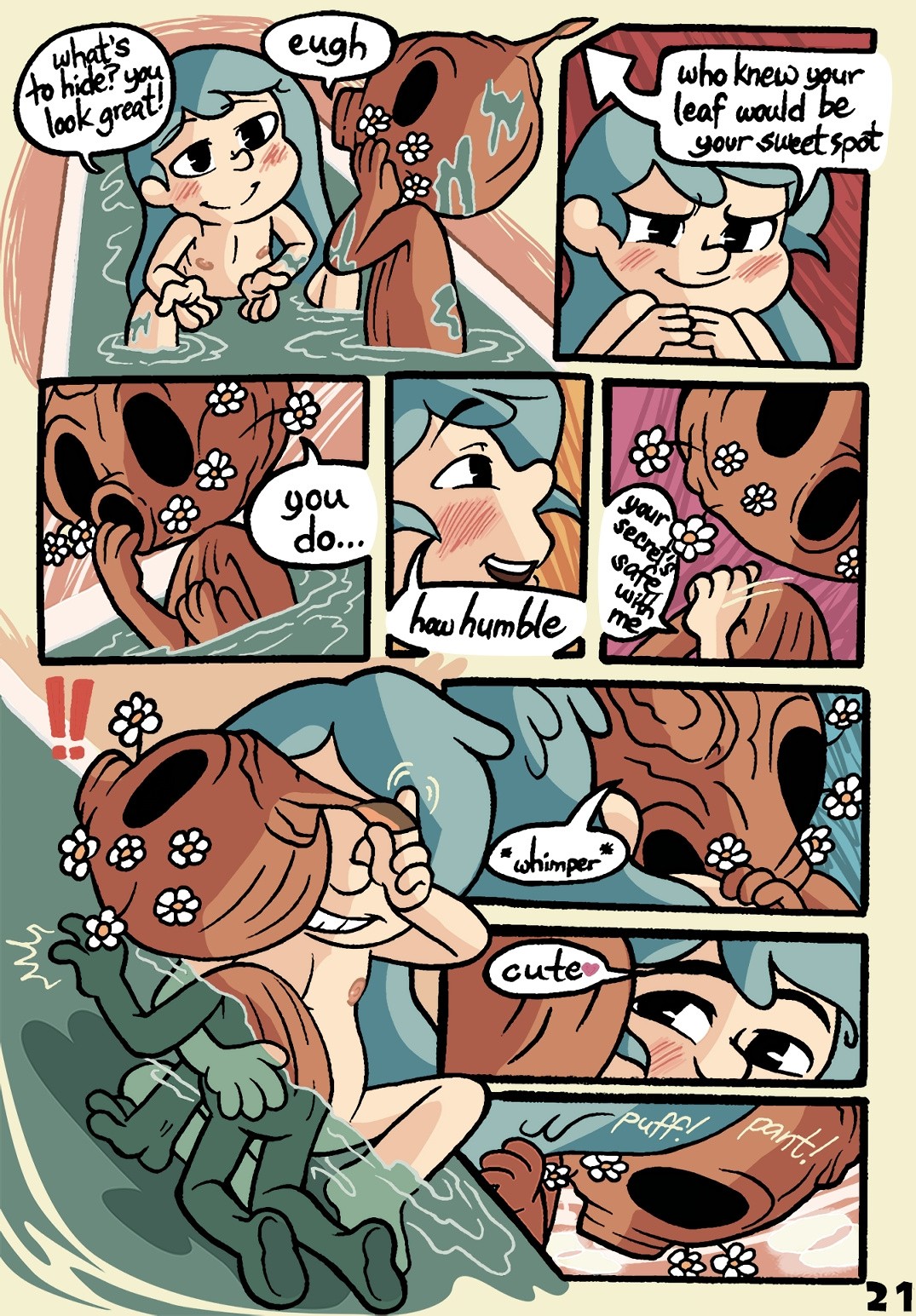 The girl in the wood porn comic picture 21