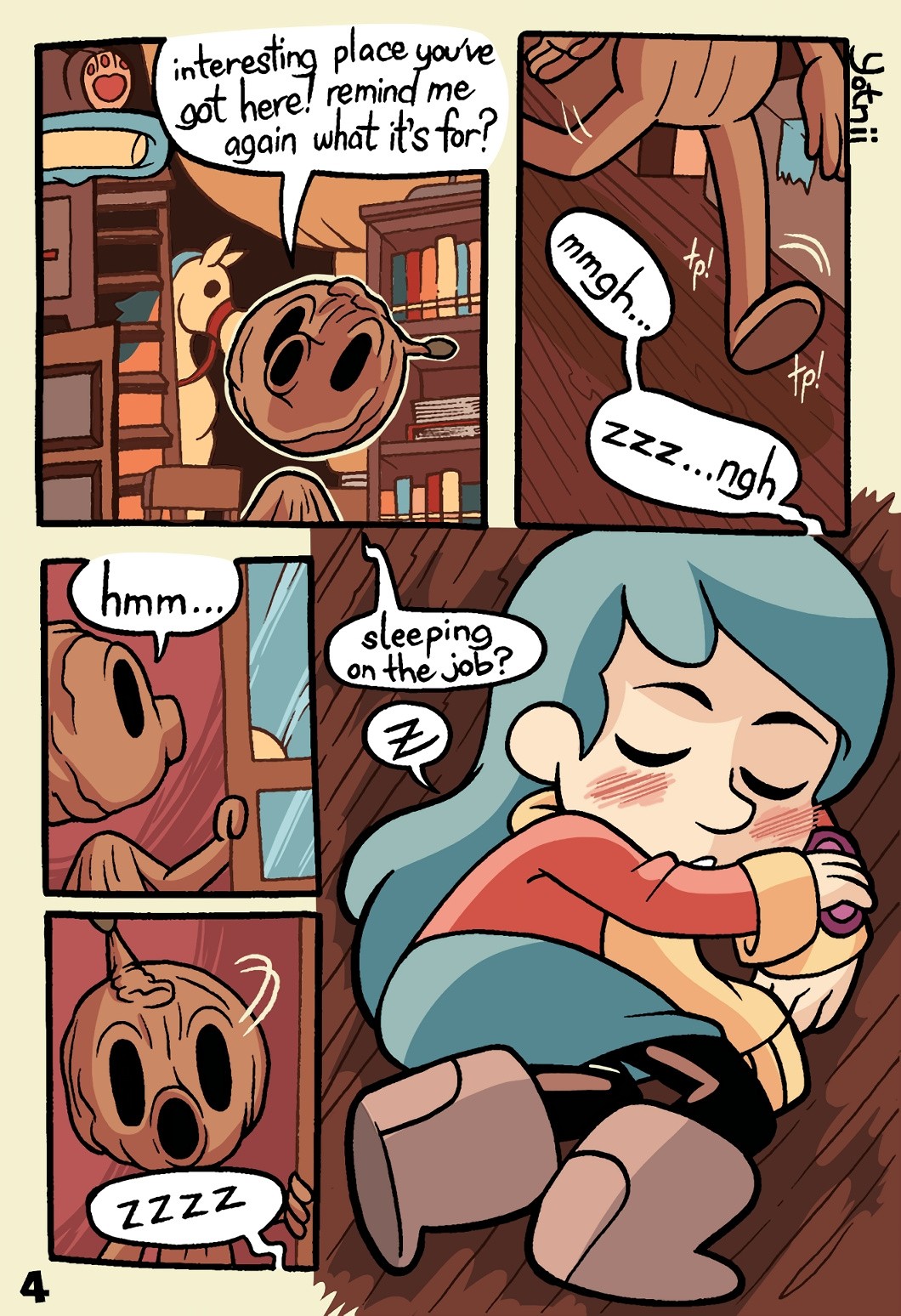 The girl in the wood porn comic picture 4