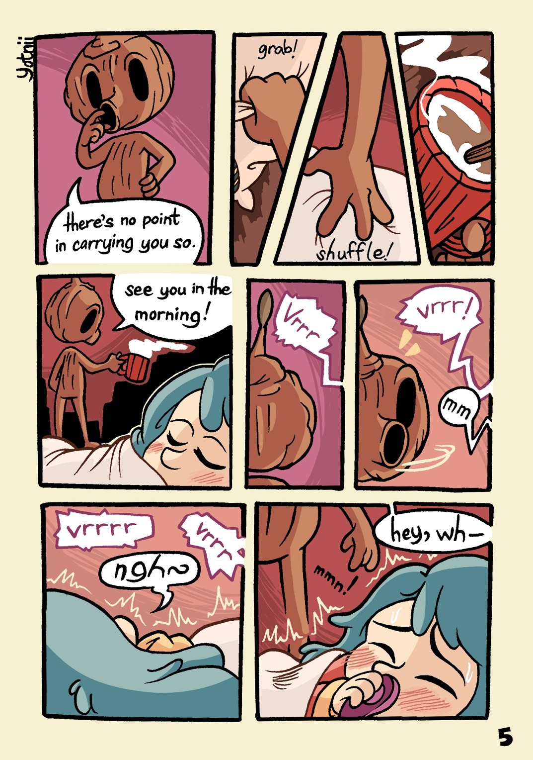 The girl in the wood porn comic picture 5