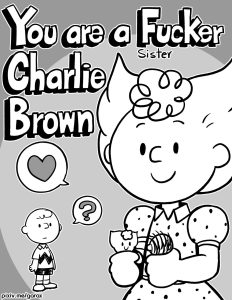 You are a (Sister) Fucker, Charlie Brown porn comic picture 1