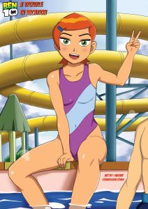 A Trouble in Vacation porn comic picture 1
