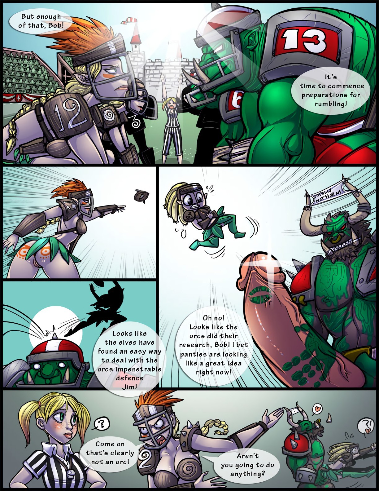 Blood Bowl porn comic picture 2