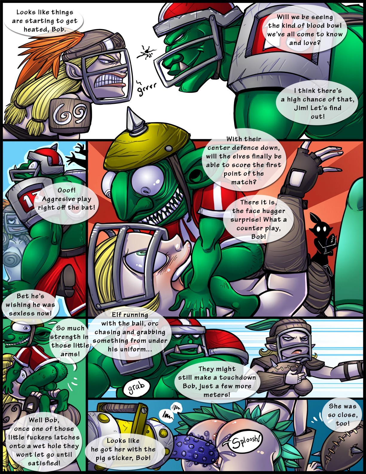 Blood Bowl porn comic picture 5