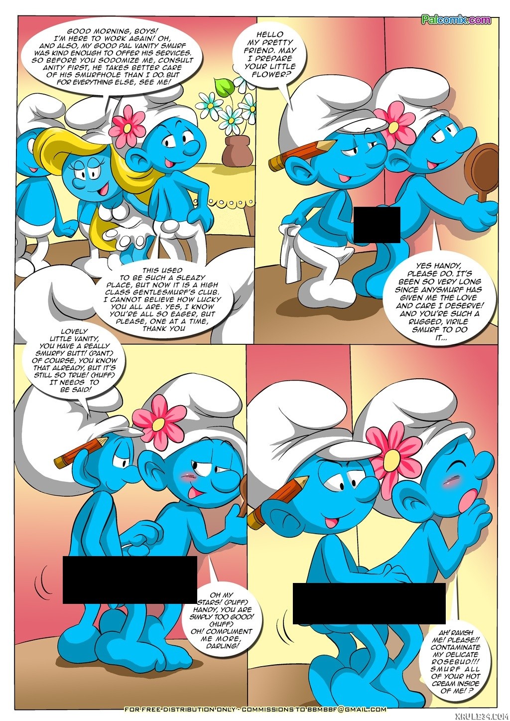 Blue Light District porn comic picture 10