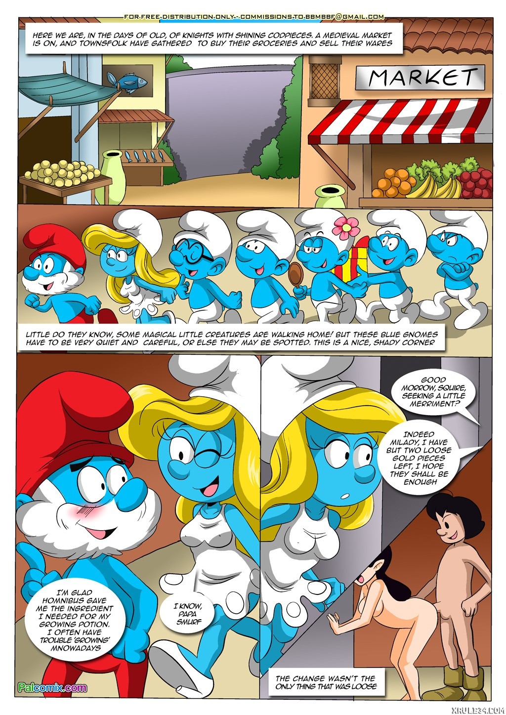 Blue Light District porn comic picture 2