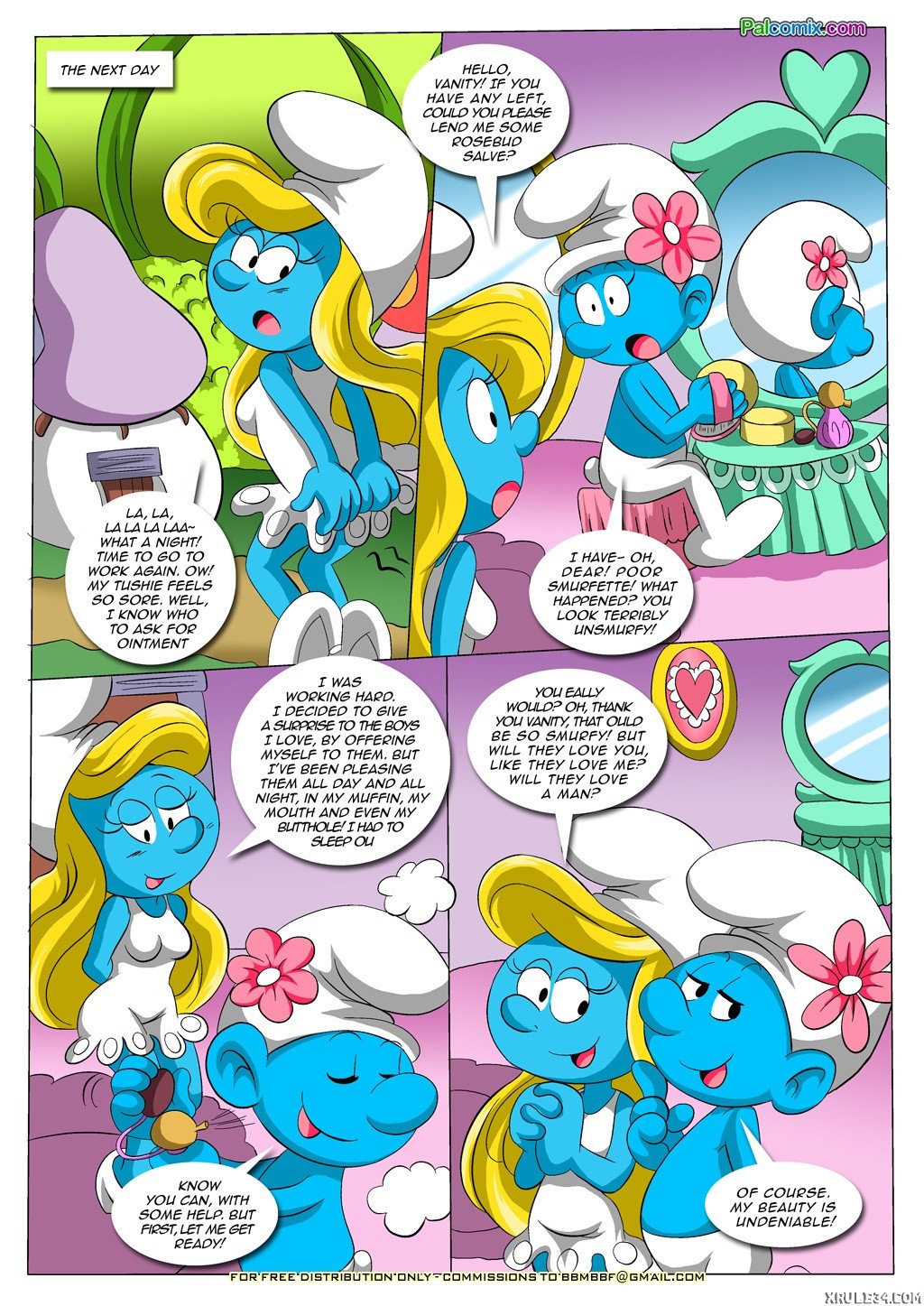 Blue Light District porn comic picture 9