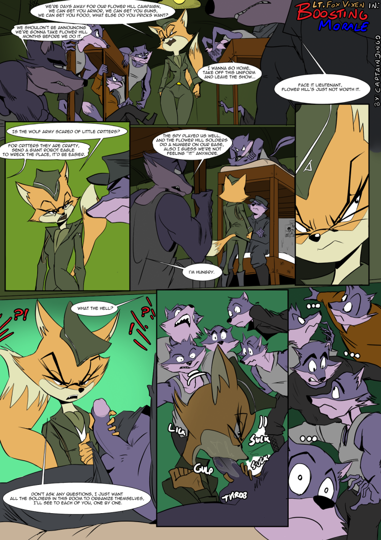 Boosting morale porn comic picture 1