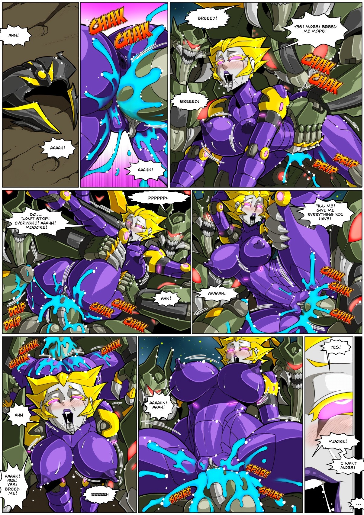 Breeding Queen porn comic picture 6