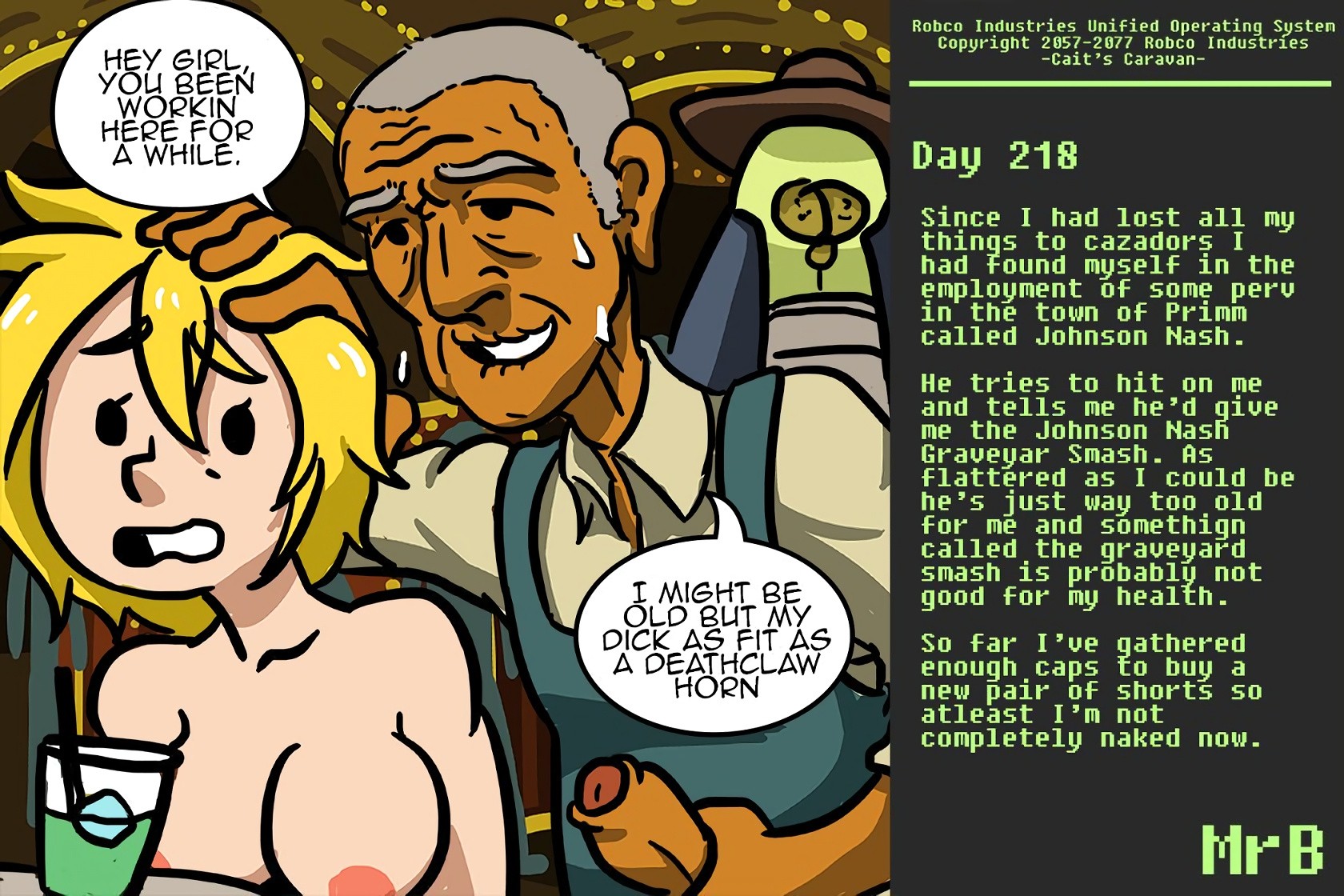 Cait's Caravan porn comic picture 6