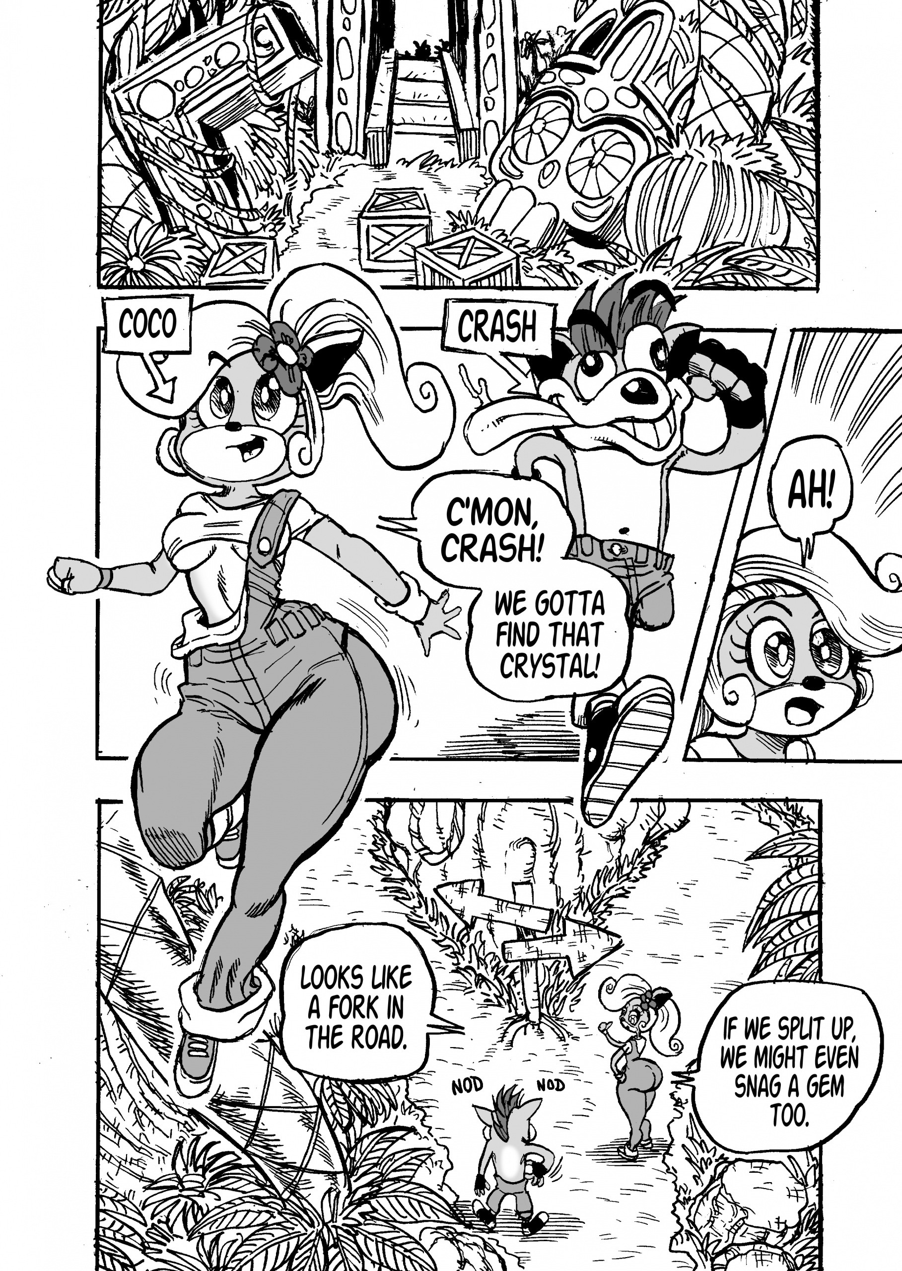 Coco's Gon' Crystal Crazy porn comic picture 2