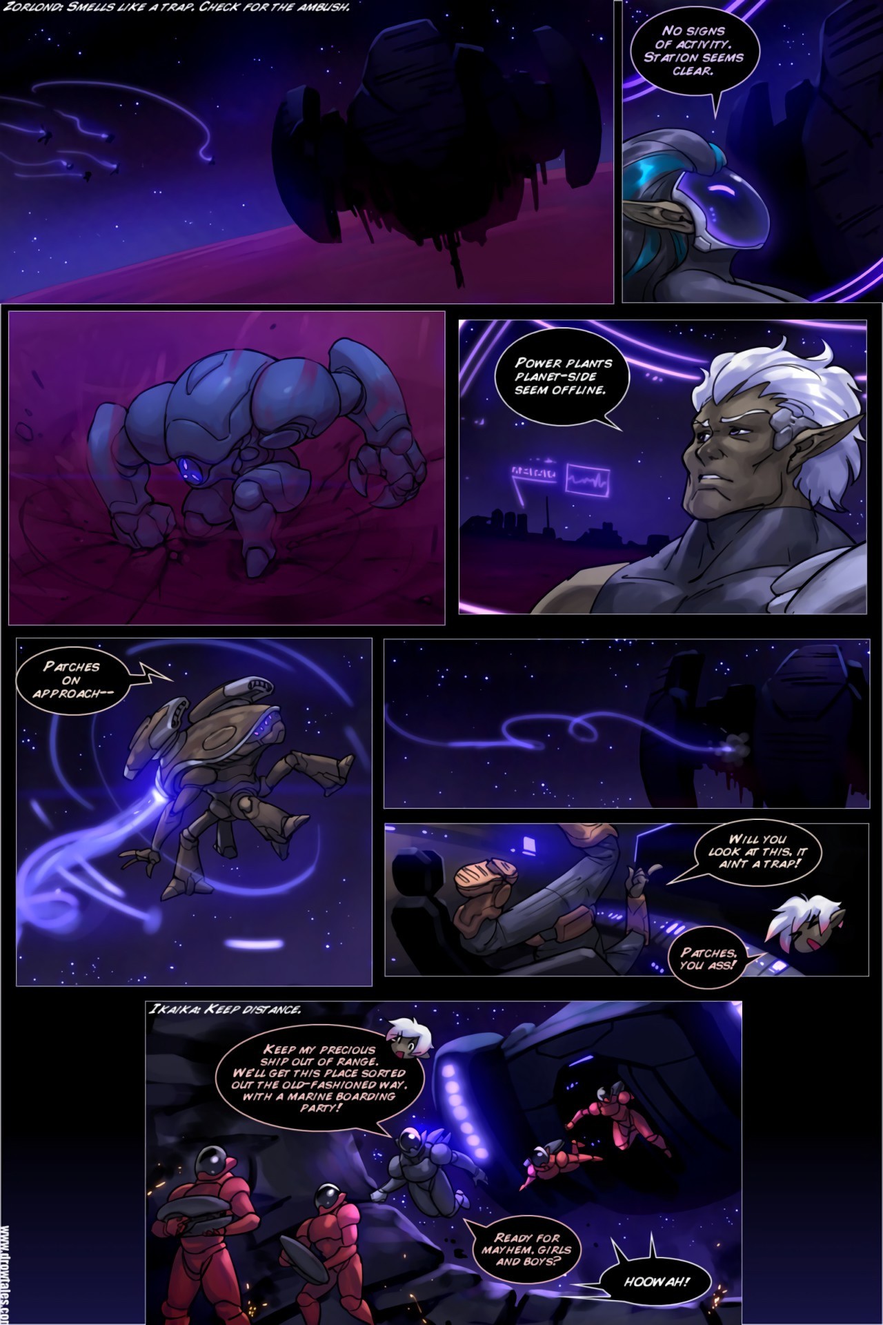 Drowtales Space Age 8 porn comic picture 6