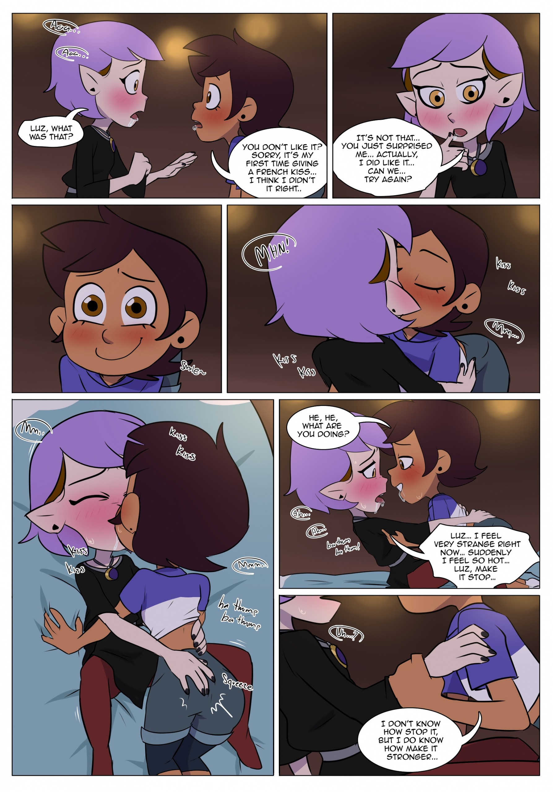 First Night Together porn comic picture 4