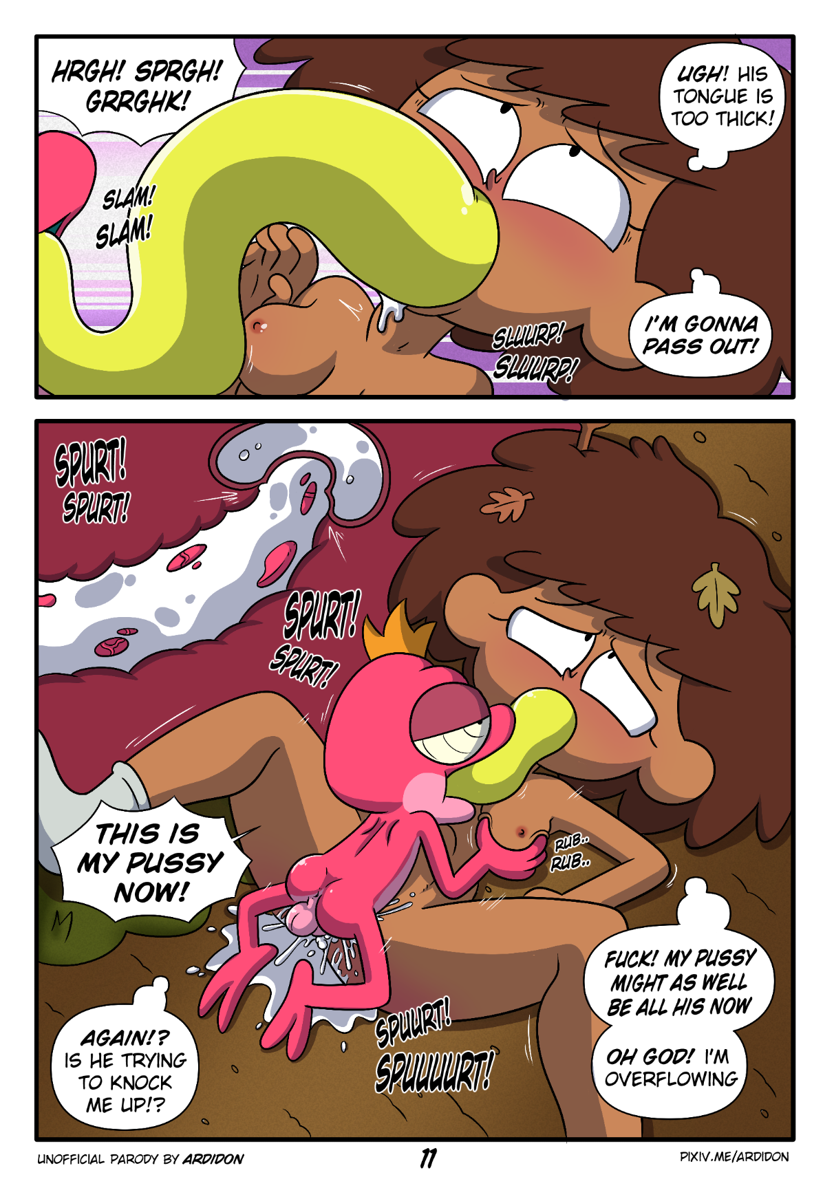 Frog Instincts porn comic picture 12
