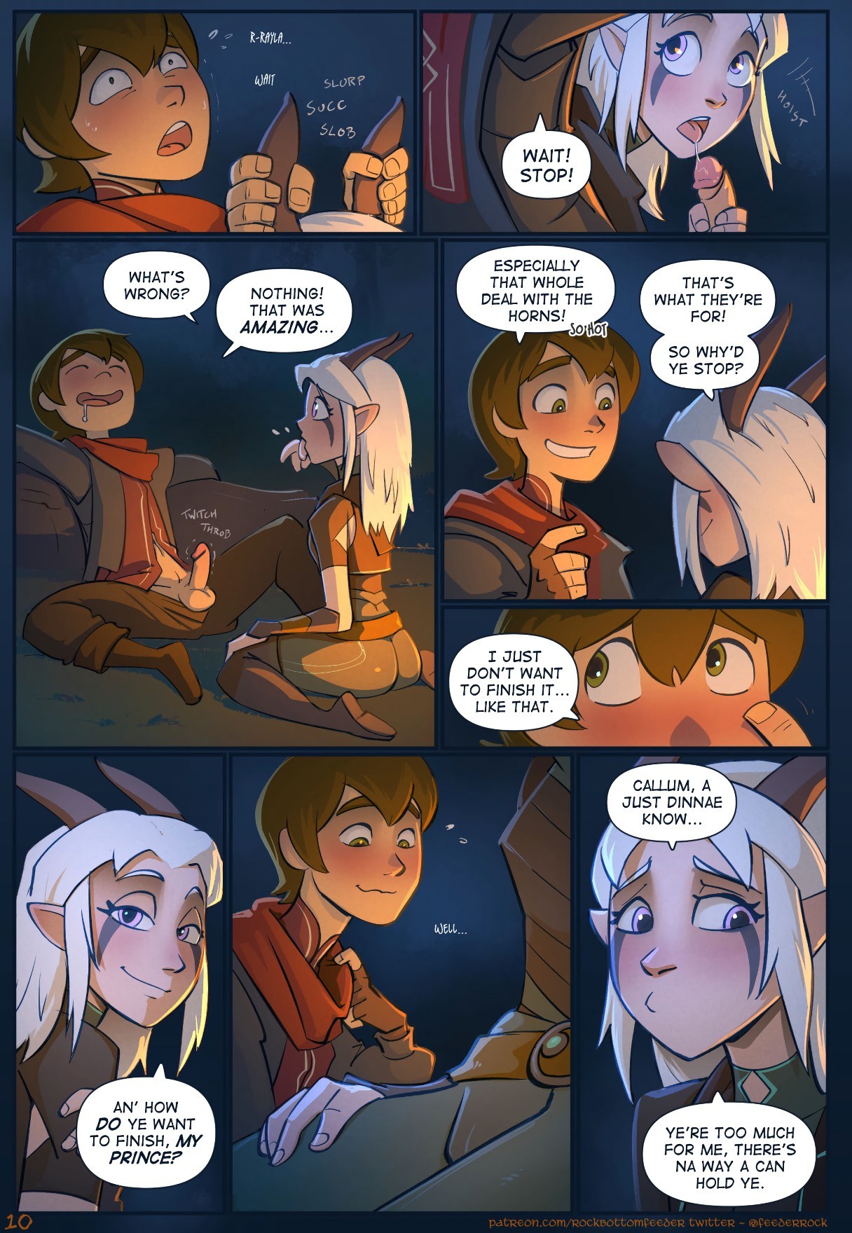 Hung Princes and Horny Elves porn comic picture 11