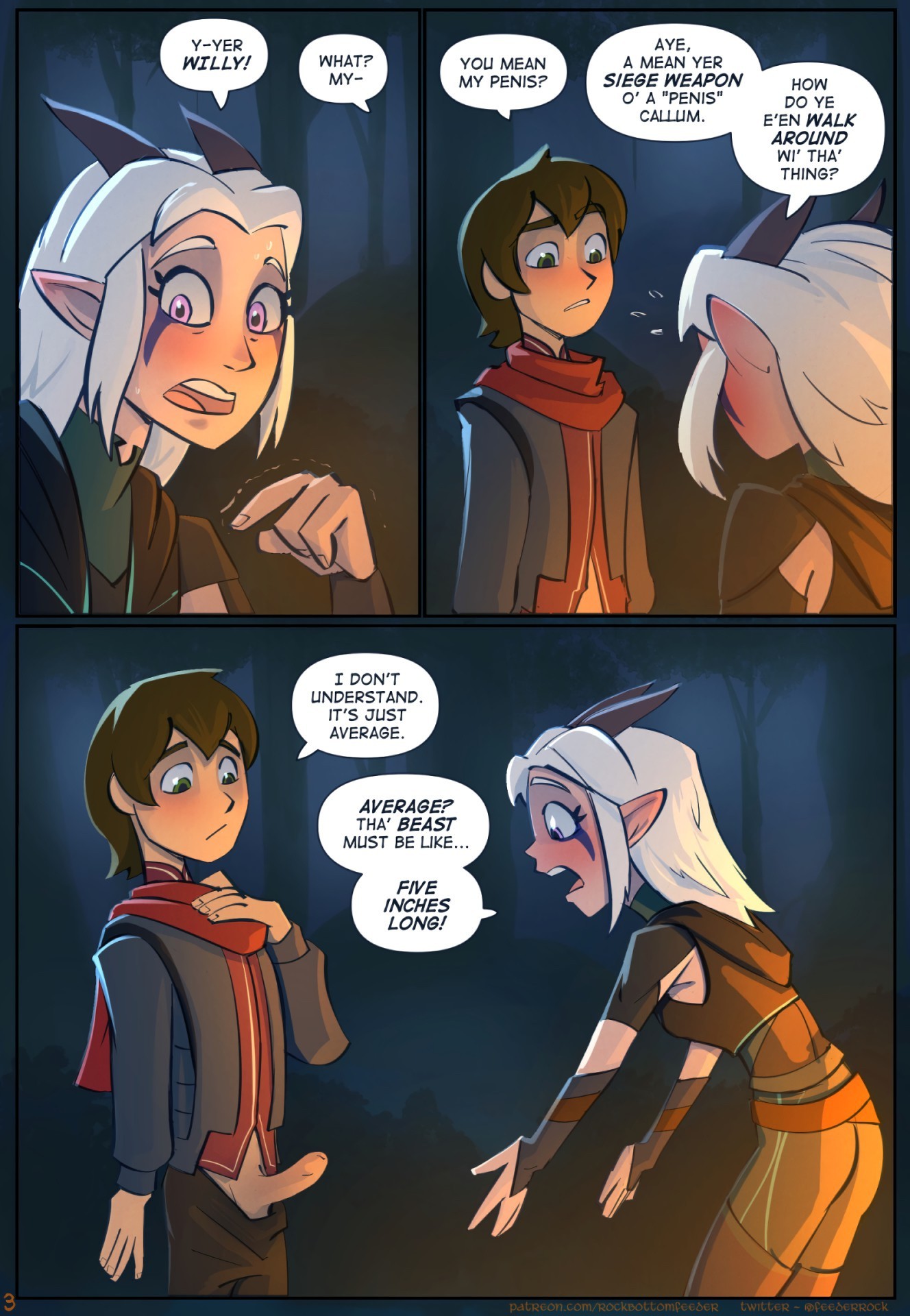 Hung Princes and Horny Elves porn comic picture 4