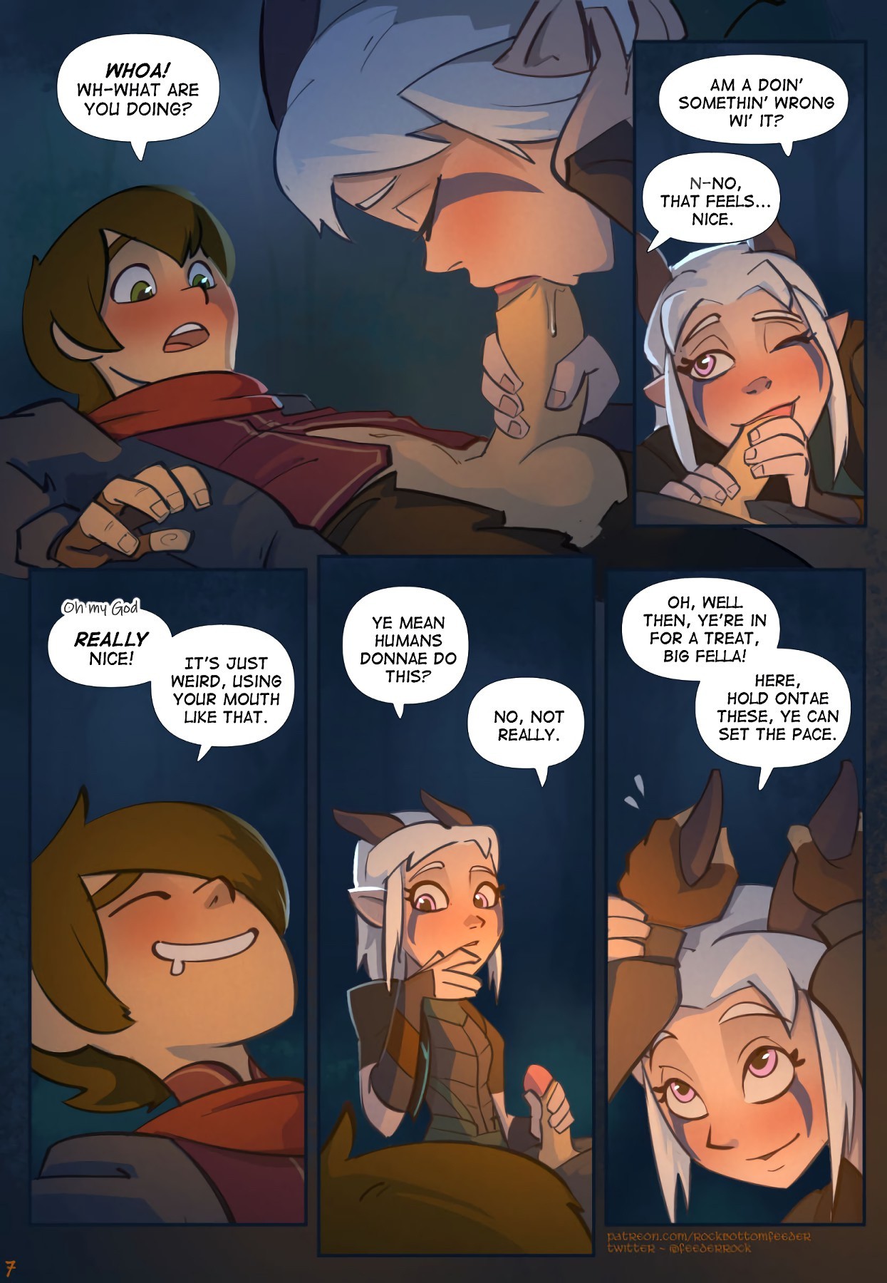 Hung Princes and Horny Elves porn comic picture 8