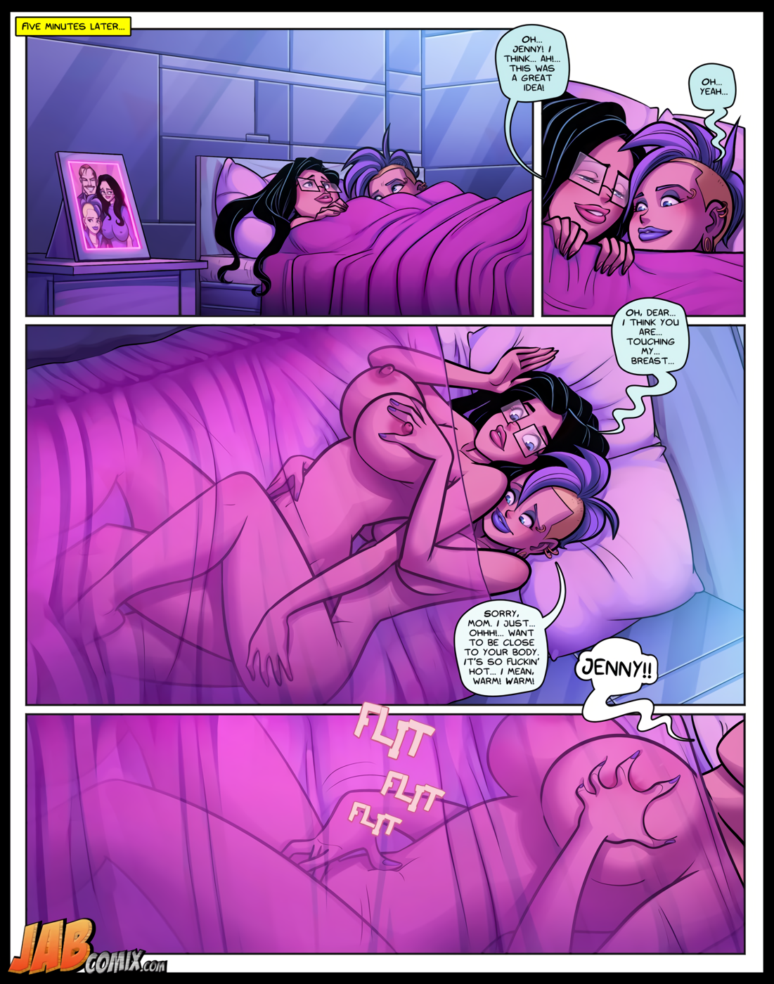 Jenny Jupiter 2 porn comic picture 4