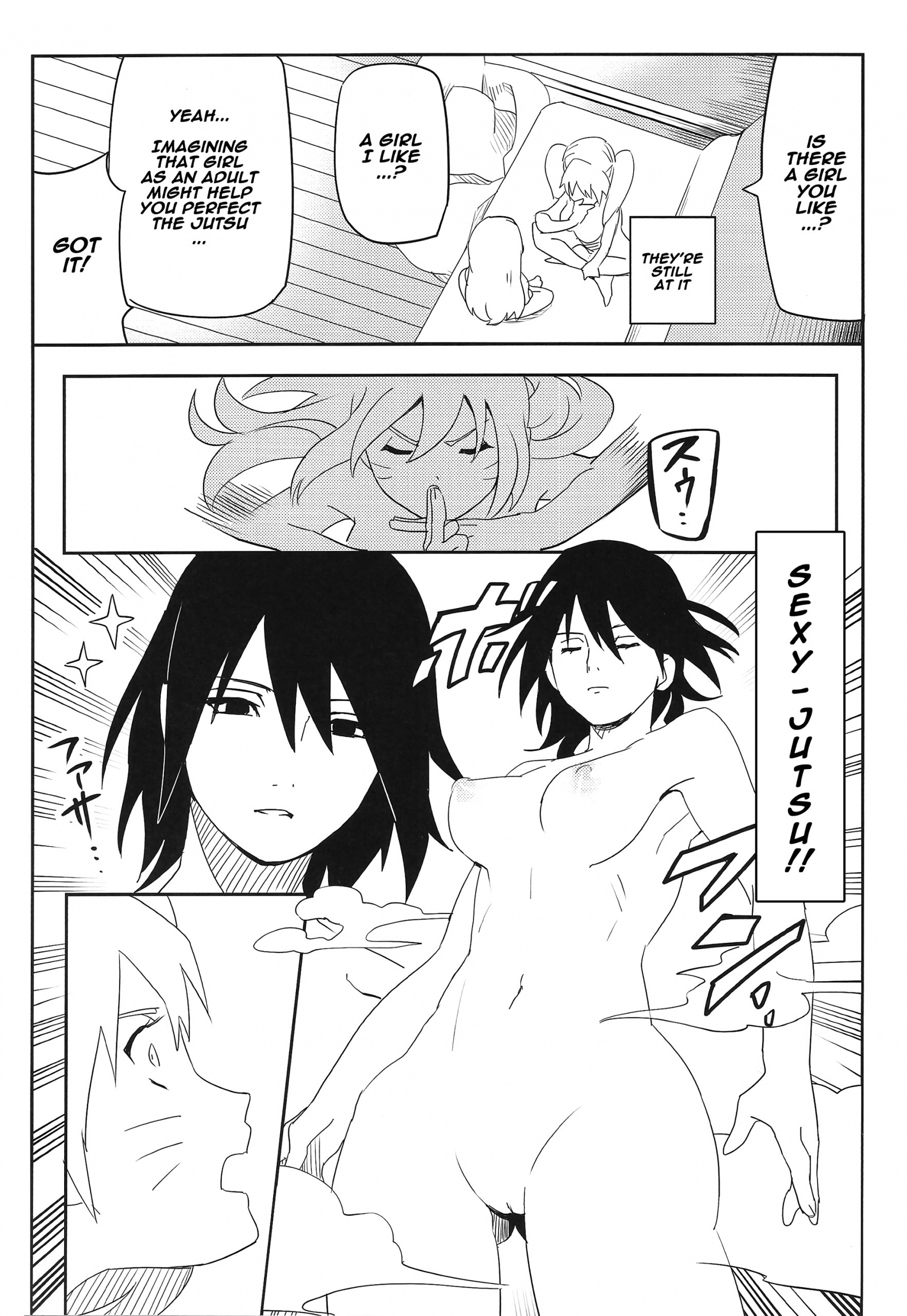 Kage Bunshin - tte Shitteru! porn comic picture 26