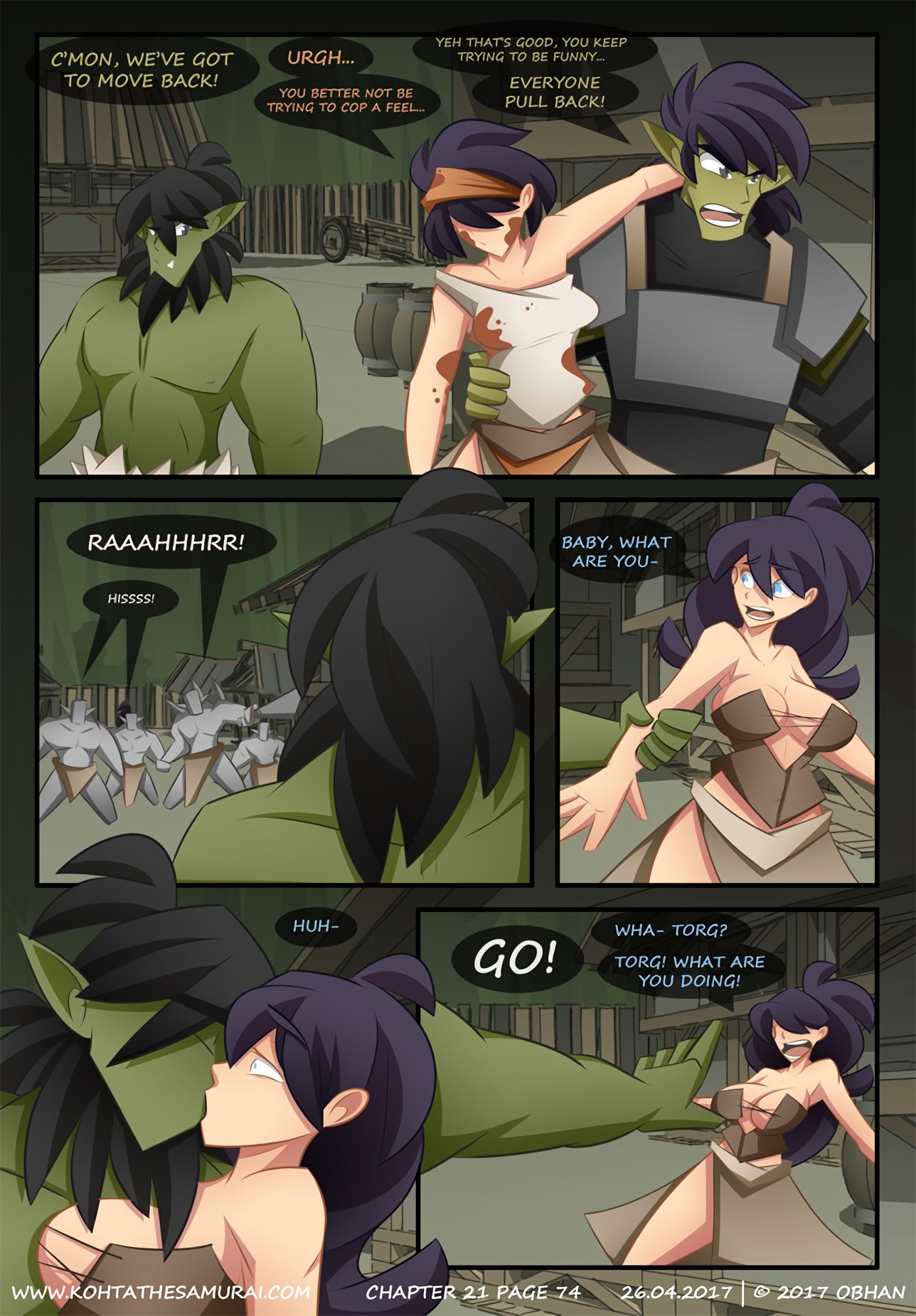 Kohta The Samurai 21-25 porn comic picture 124