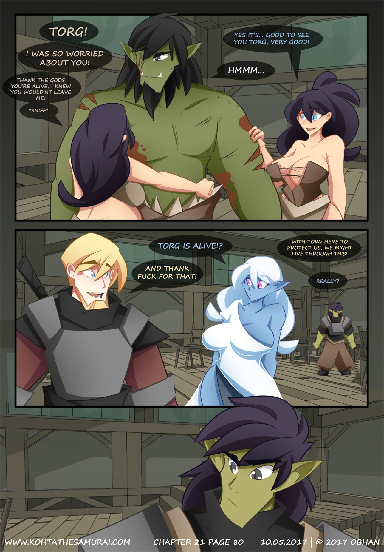 Kohta The Samurai 21-25 porn comic picture 130