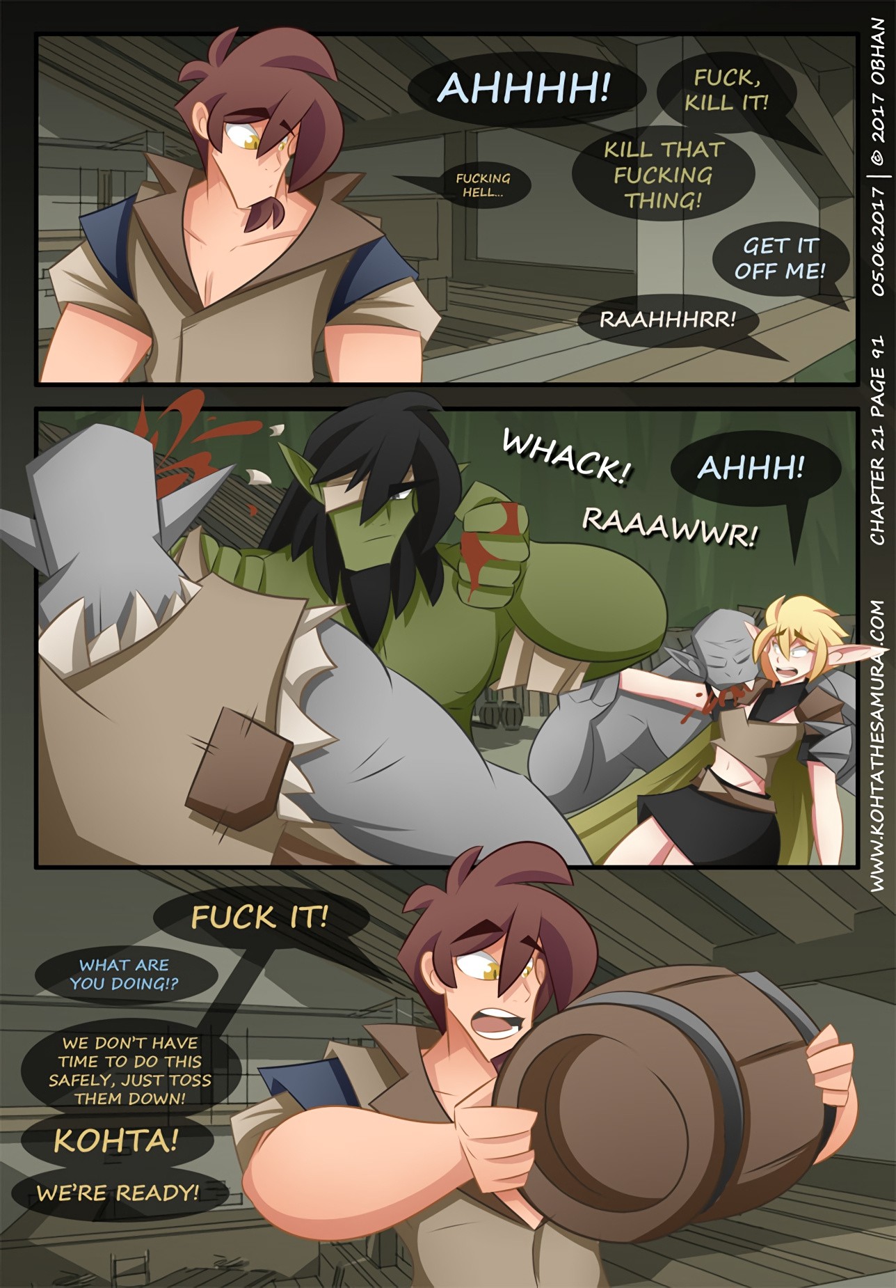Kohta The Samurai 21-25 porn comic picture 141