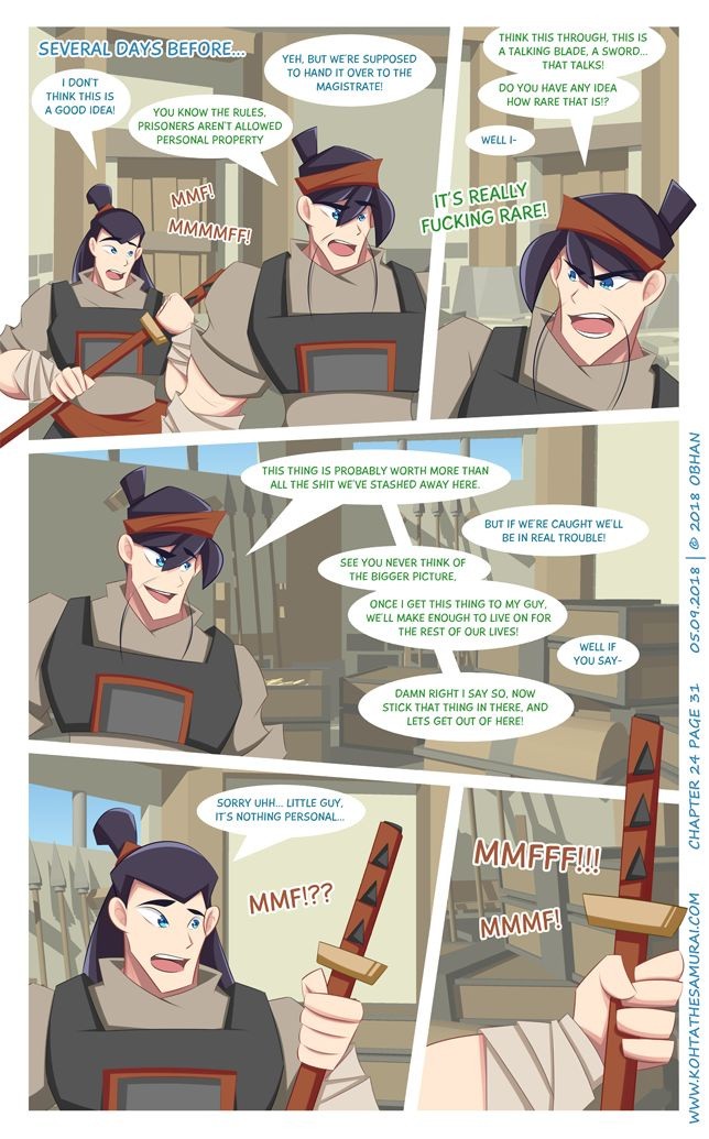 Kohta The Samurai 21-25 porn comic picture 239