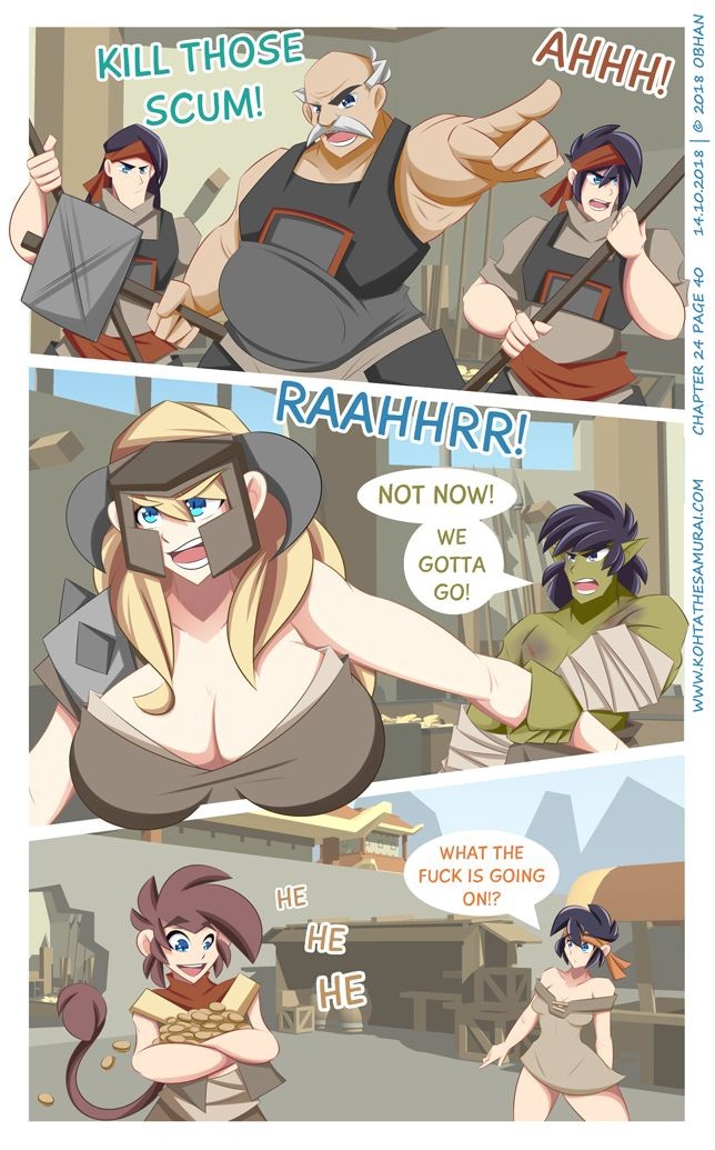 Kohta The Samurai 21-25 porn comic picture 248