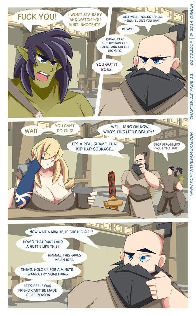 Kohta The Samurai 21-25 porn comic picture 270