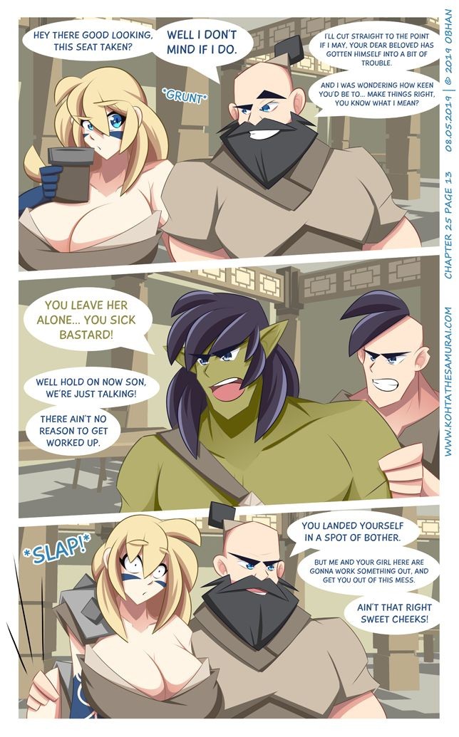 Kohta The Samurai 21-25 porn comic picture 271