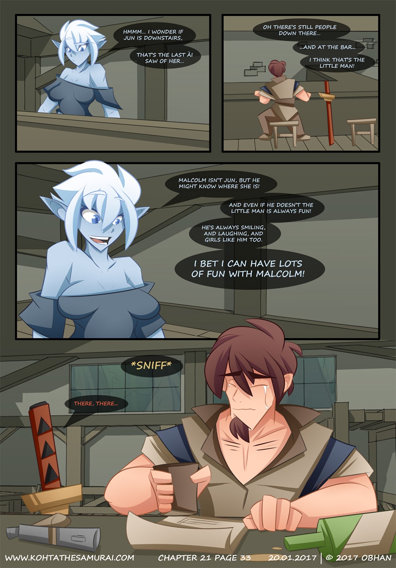 Kohta The Samurai 21-25 porn comic picture 83
