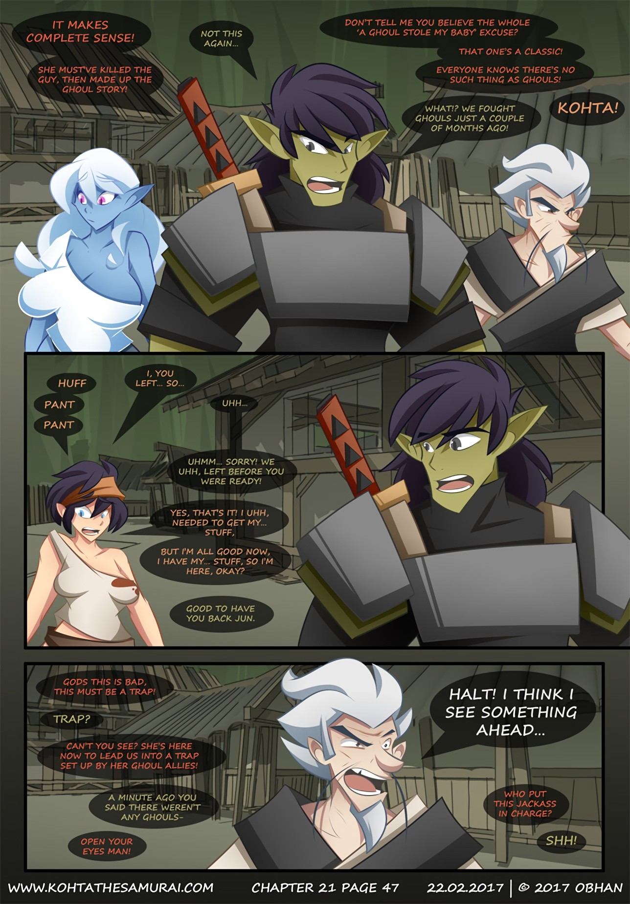 Kohta The Samurai 21-25 porn comic picture 97