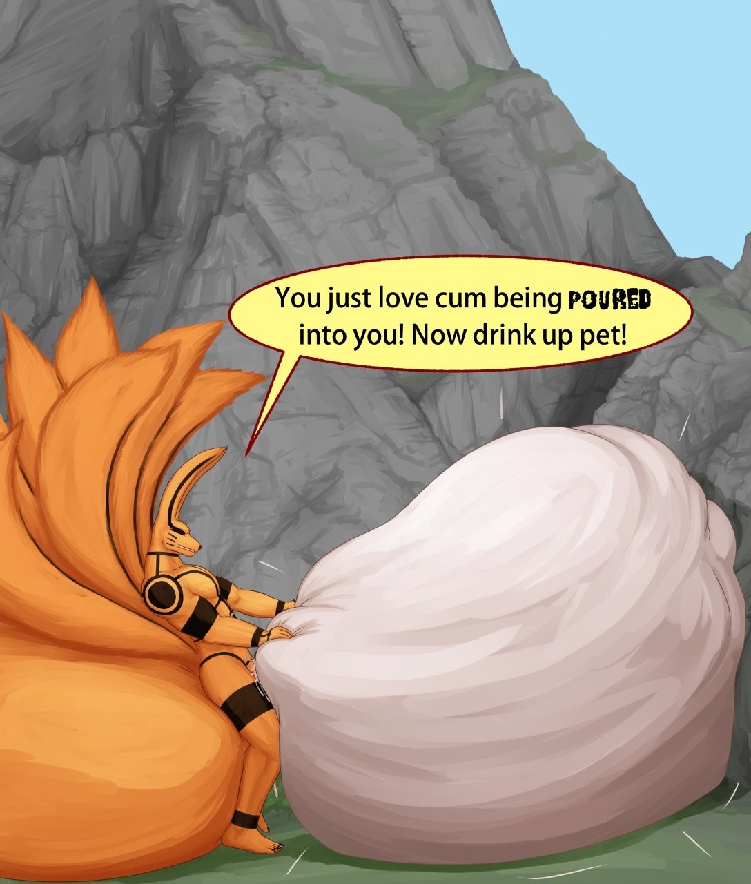 Kurama`s relaxation 2 porn comic picture 19