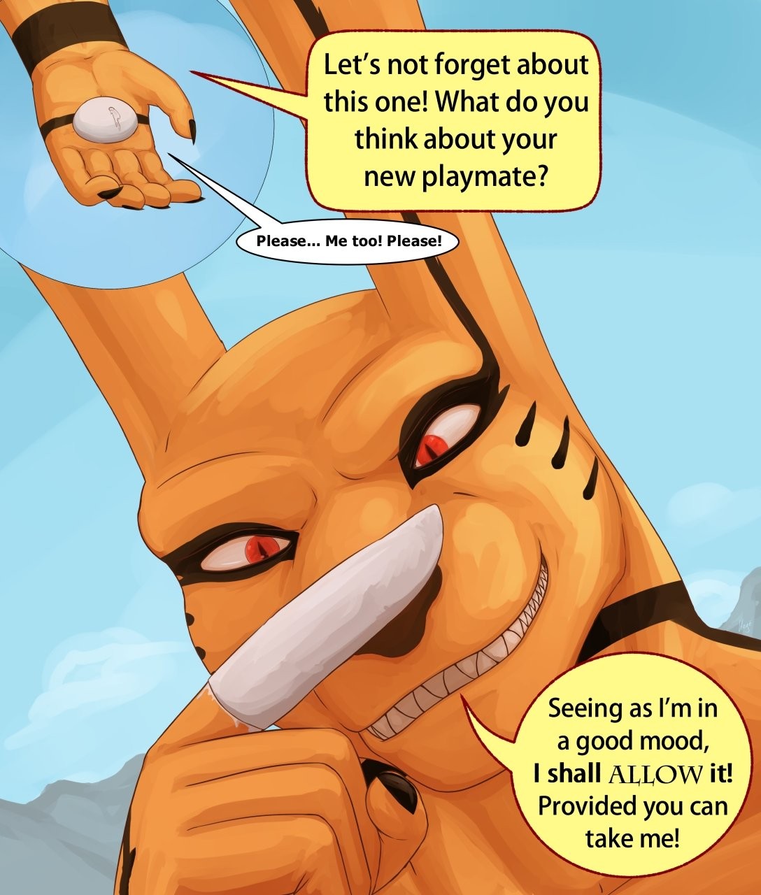 Kurama`s relaxation 2 porn comic picture 22