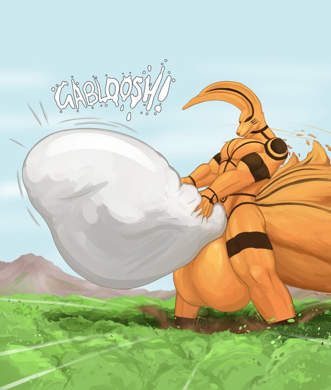 Kurama`s relaxation 2 porn comic picture 6