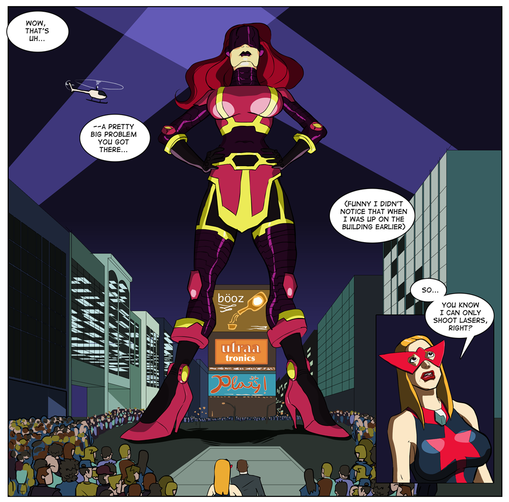 Laser Lady porn comic picture 5