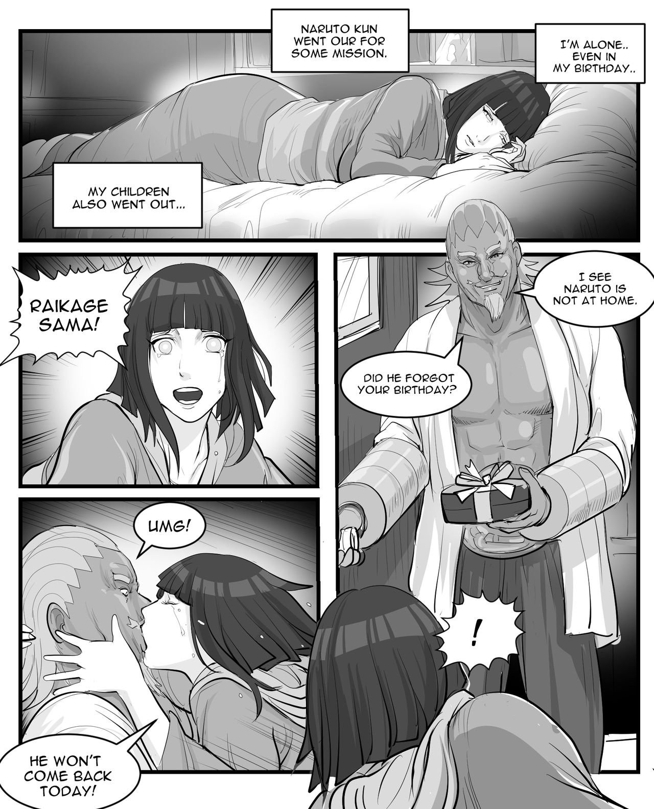 Late Birthday Present porn comic picture 4