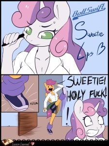 Lesson Learned porn comic picture 1