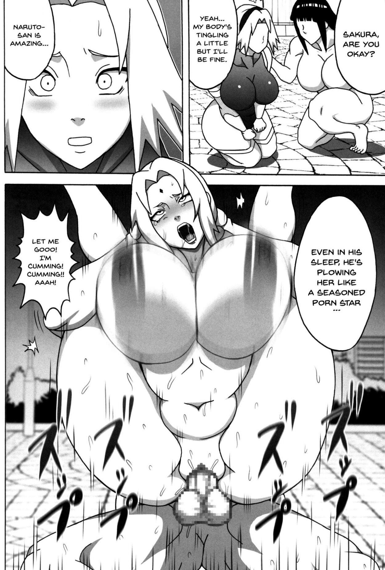 Lewd Demon Ninja Hinata porn comic picture 37