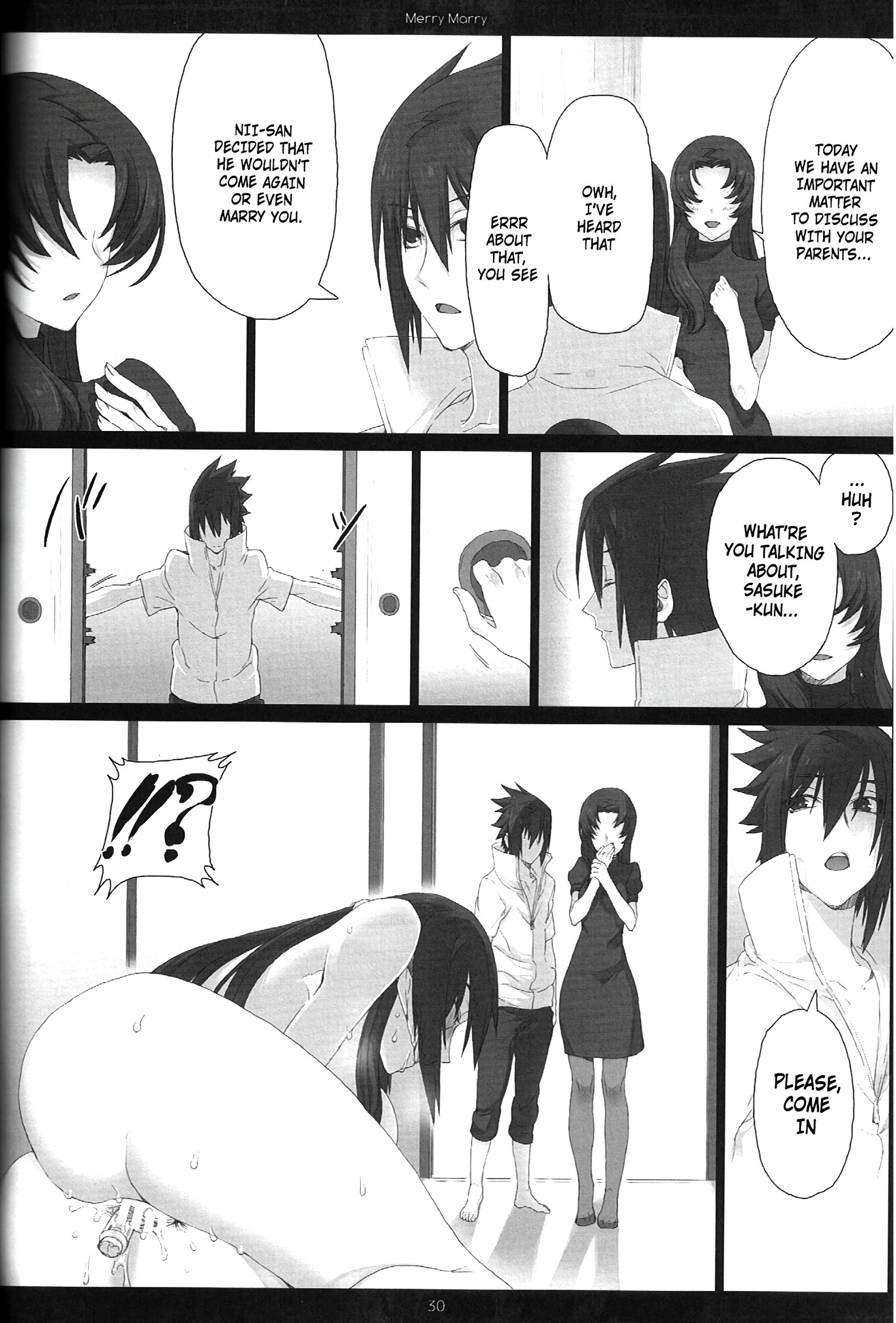 Merry Marry porn comic picture 28