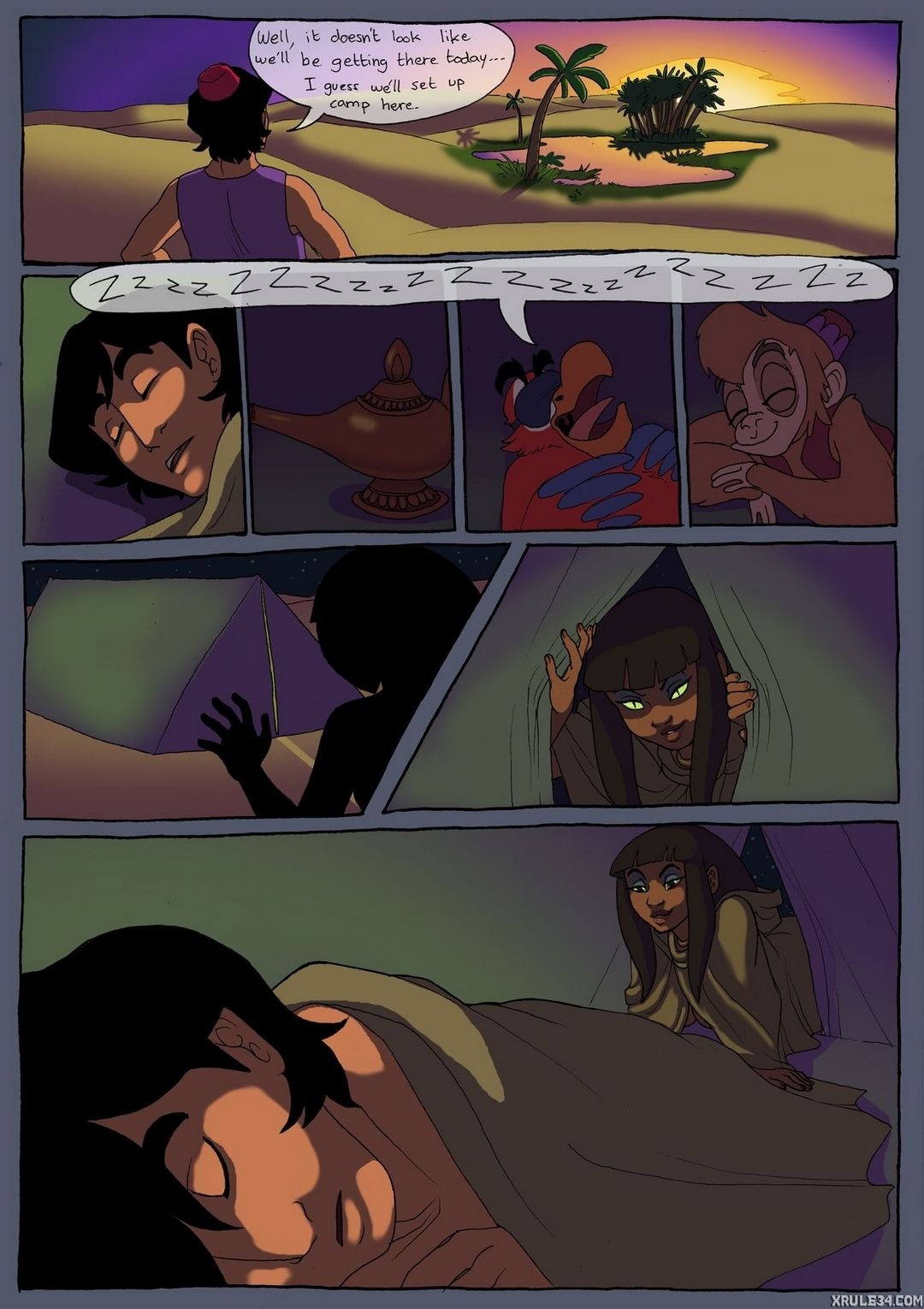 Mirage porn comic picture 4
