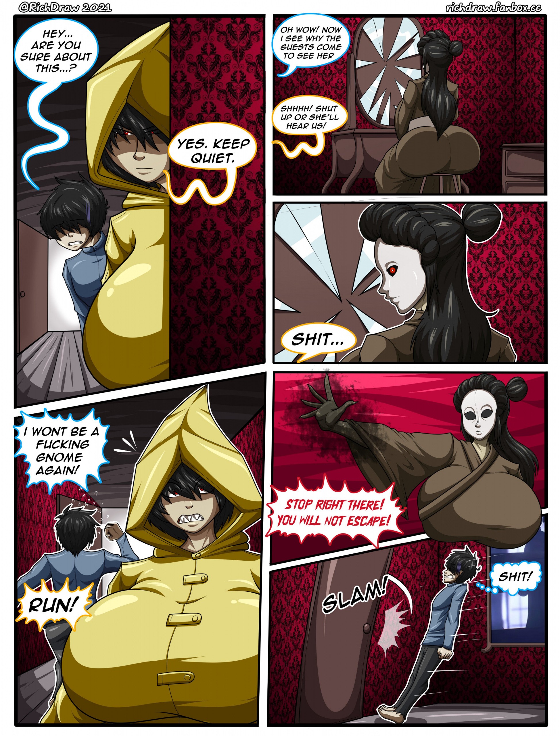 My Lewd Little Nightmares porn comic picture 13