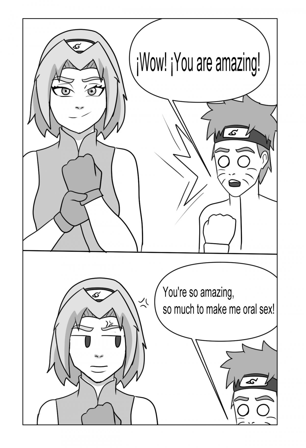 My oral Mission ninja! porn comic picture 3