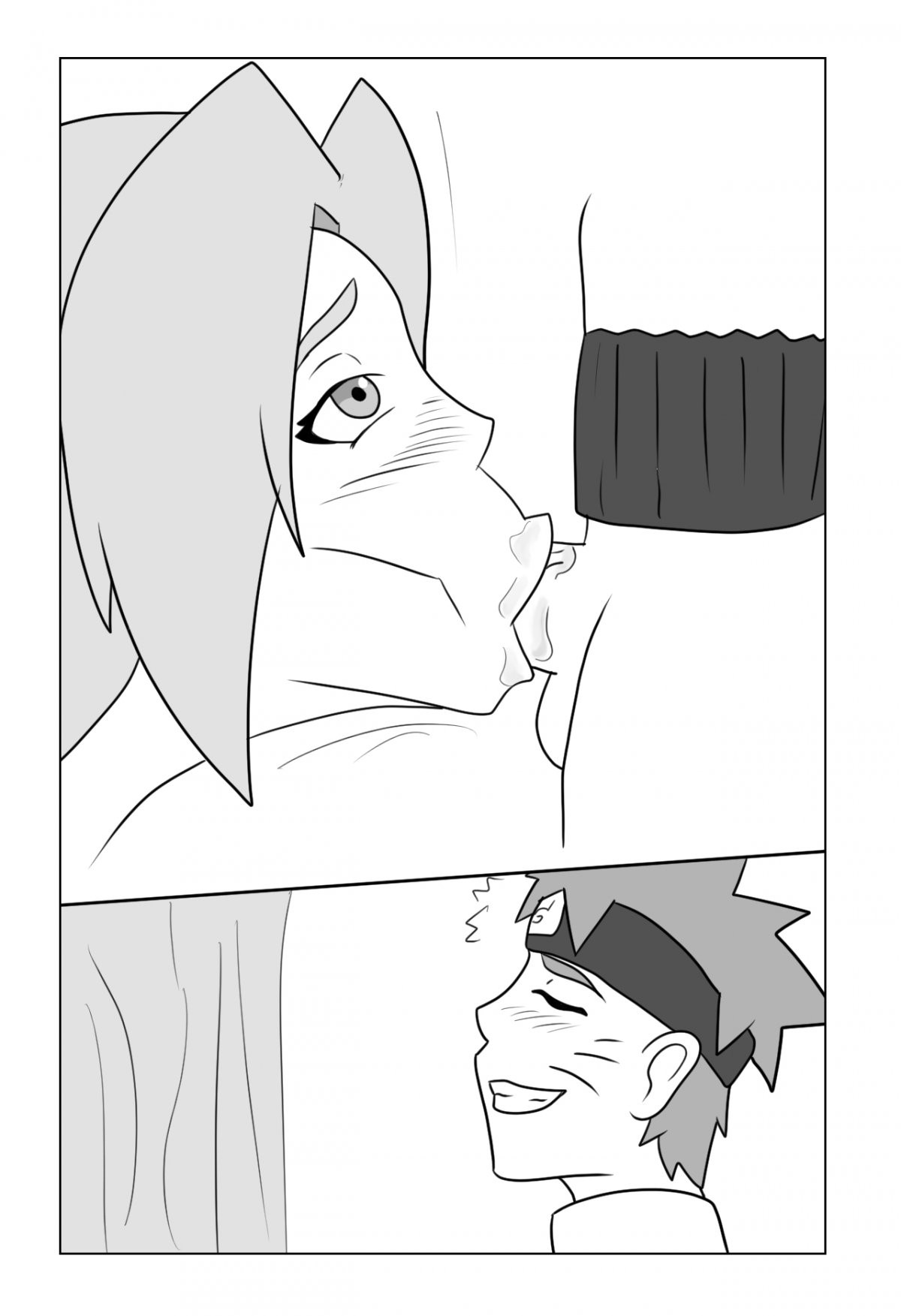 My oral Mission ninja! porn comic picture 6