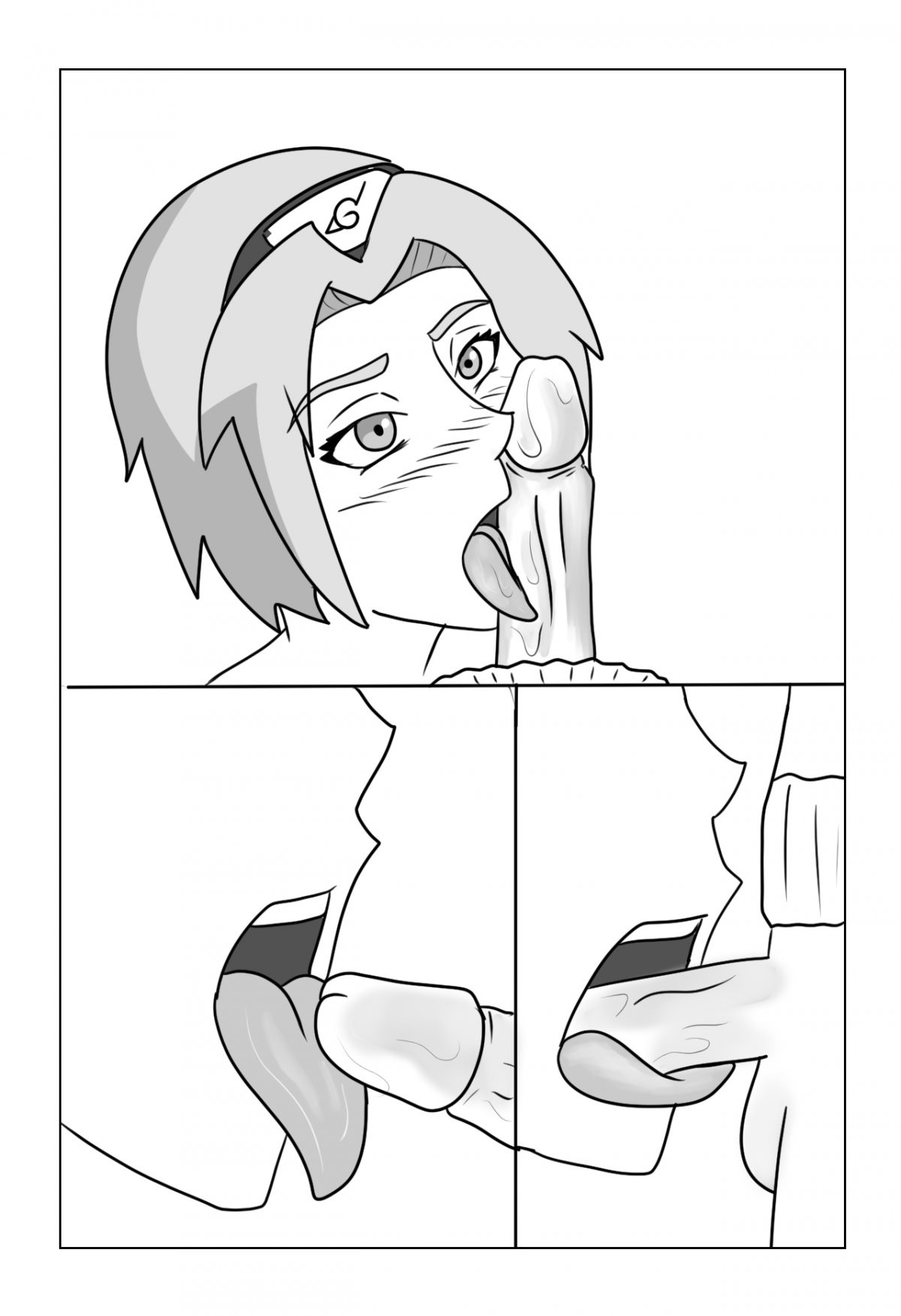 My oral Mission ninja! porn comic picture 7
