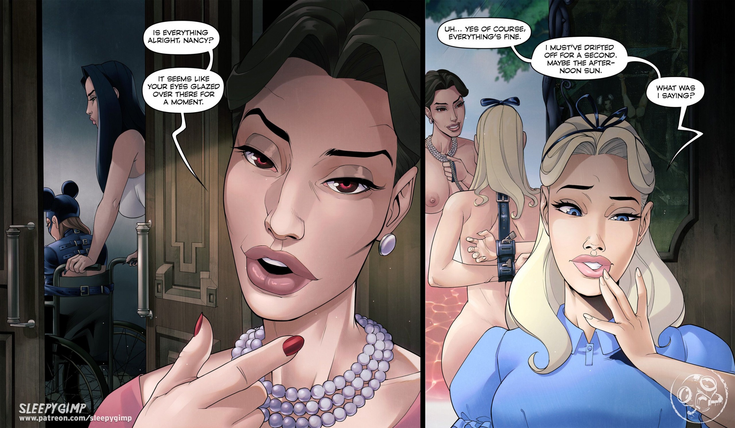 Nancy Templeton - Through the Looking Glass porn comic picture 51