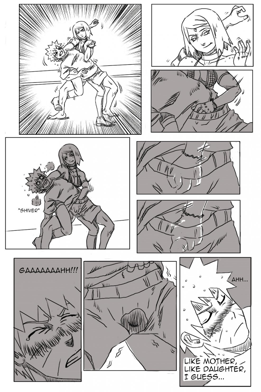 NaruSaku Love Buster porn comic picture 13