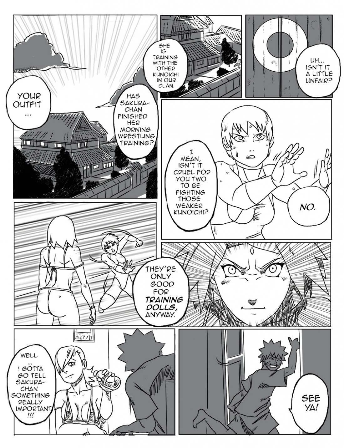 NaruSaku Love Buster porn comic picture 5