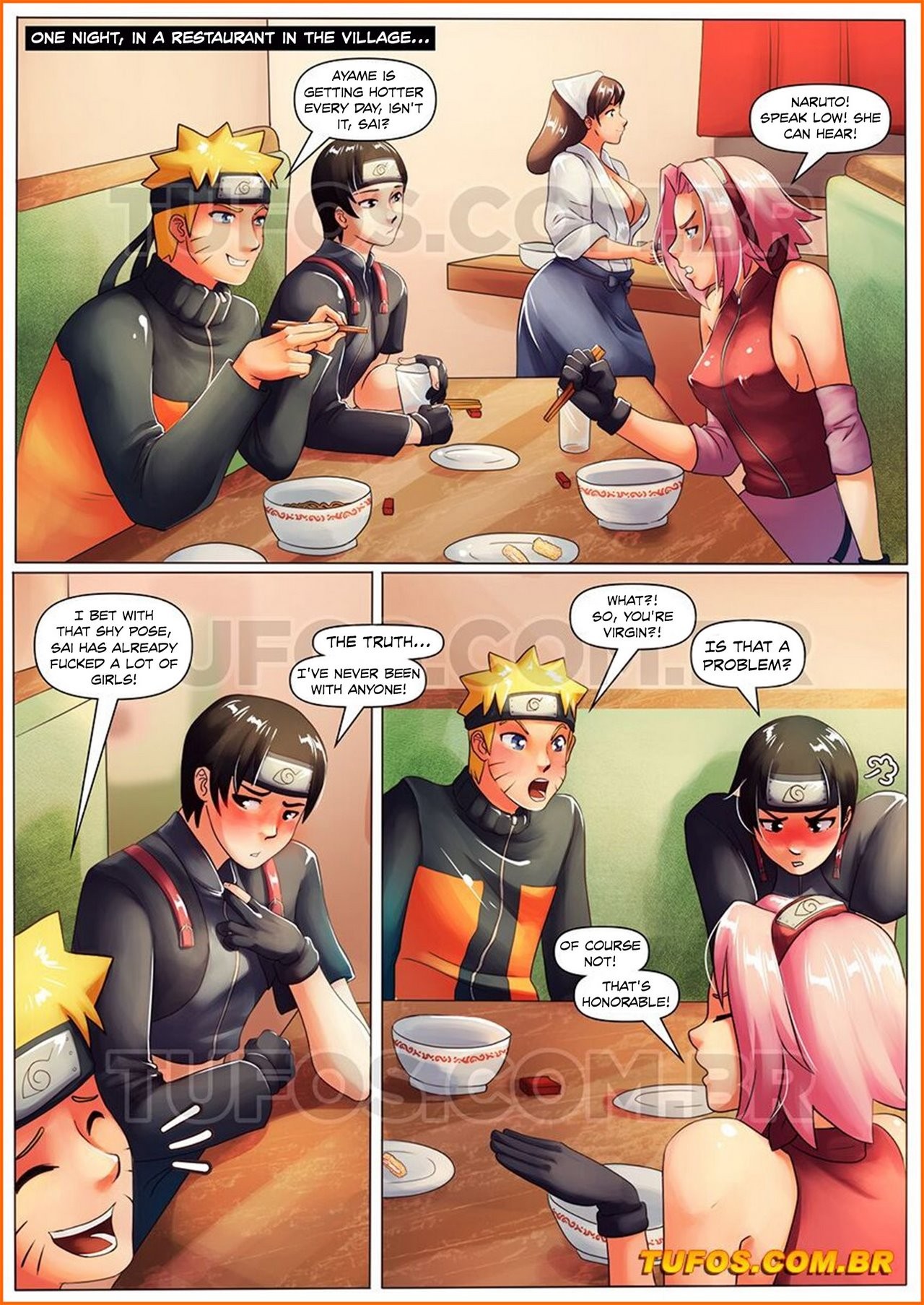Narutoon 7 - The Last Virgin Ninja porn comic picture 2