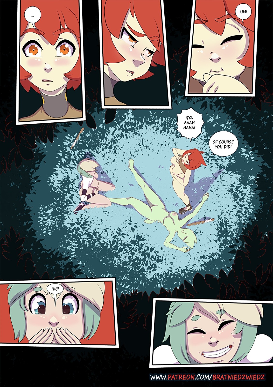Not So Long Stories Two Girls One Slimecube 1 porn comic picture 34