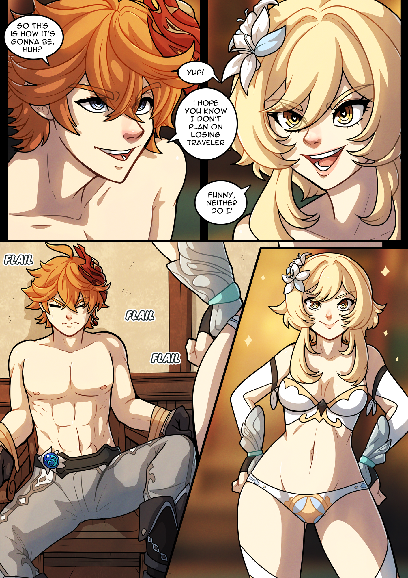 Of Schemes and Mora porn comic picture 2